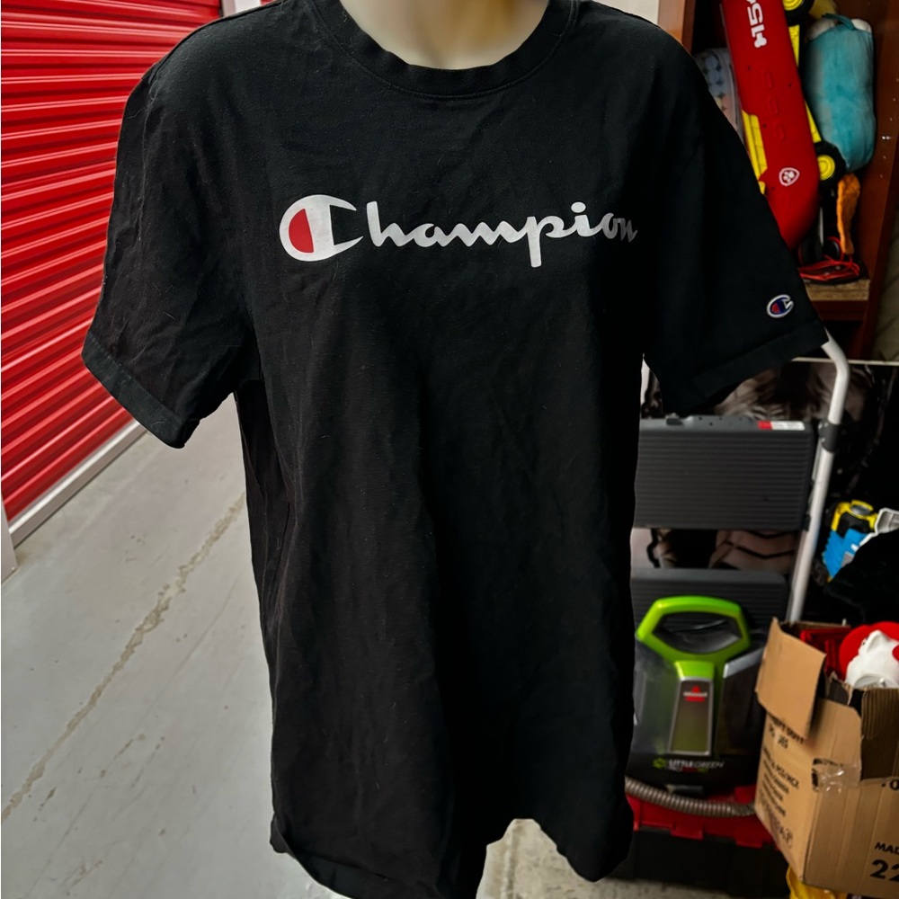 Champion Black Men's T-Shirt